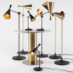 Beat Light Golvlampa Brass Beat Light Golvlampa Brass