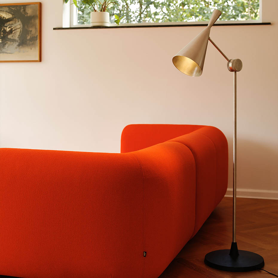 Unbeaten LED Golvlampa Aluminium