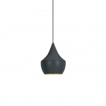 Tom Dixon Beat Fat LED Pendel Black Tom Dixon Beat Fat LED Pendel Black