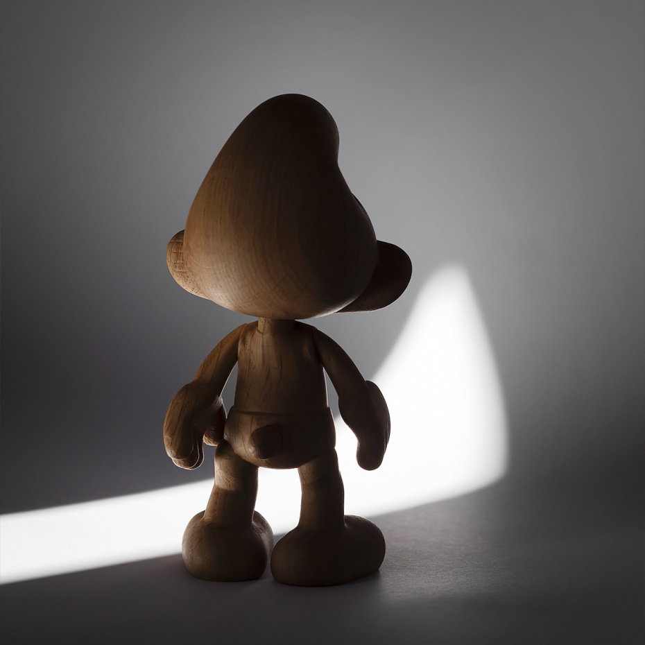 Smurfs x Wood Smurf Small Oak