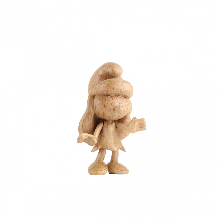 Smurfs x Wood Smurfette Small Oak
