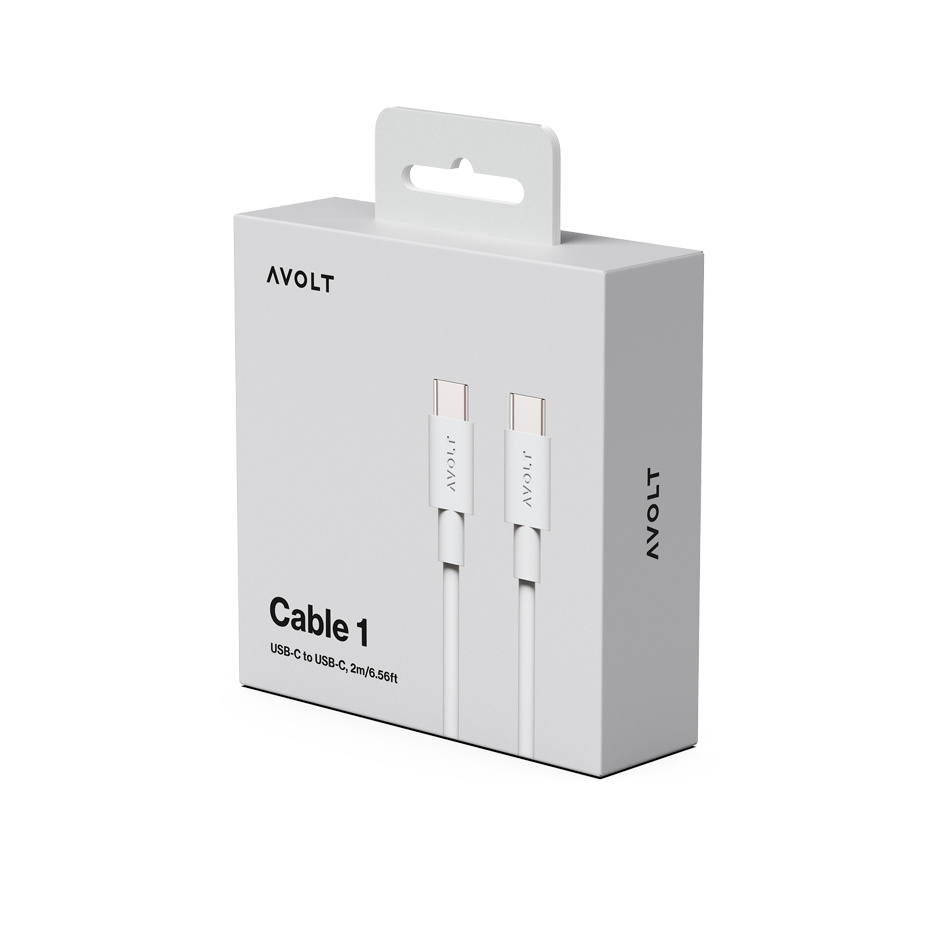 Cable 1 USB-C To USB-C (100W) 2m Gotland Grey