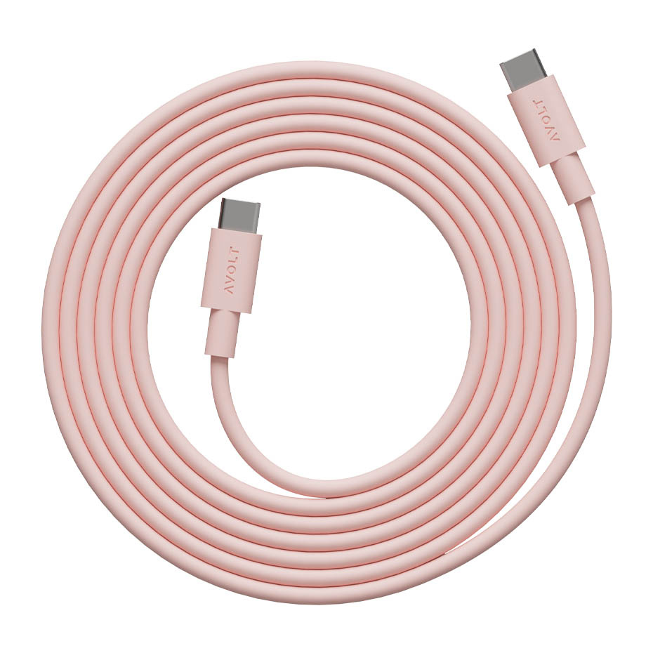 Cable 1 USB-C To USB-C (100W) 2m New Pink