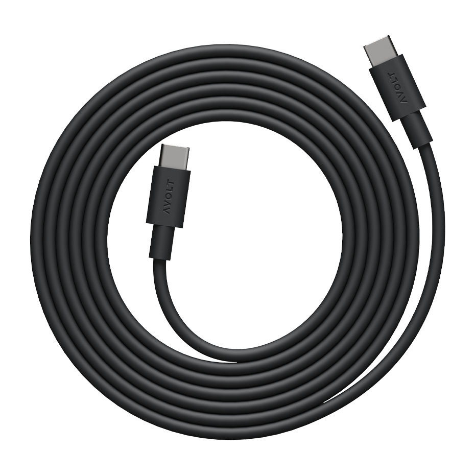 Cable 1 USB-C To USB-C (100W) 2m Stockholm Black