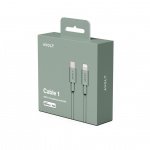 Cable 1 USB-C To Lightning (MFi) 2m Oak Green Cable 1 USB-C To Lightning (MFi) 2m Oak Green