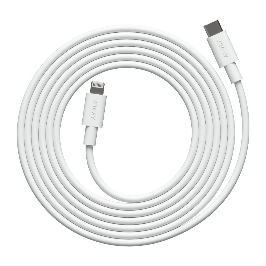 Cable 1 USB-C To Lightning (MFi) 2m Martinelli Luce Edition Opal White
