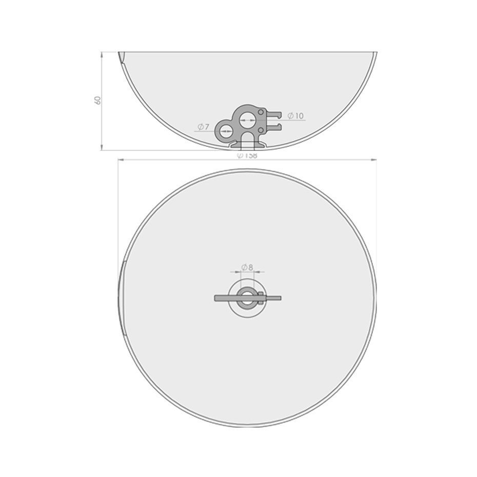 CableCup Classic Svart