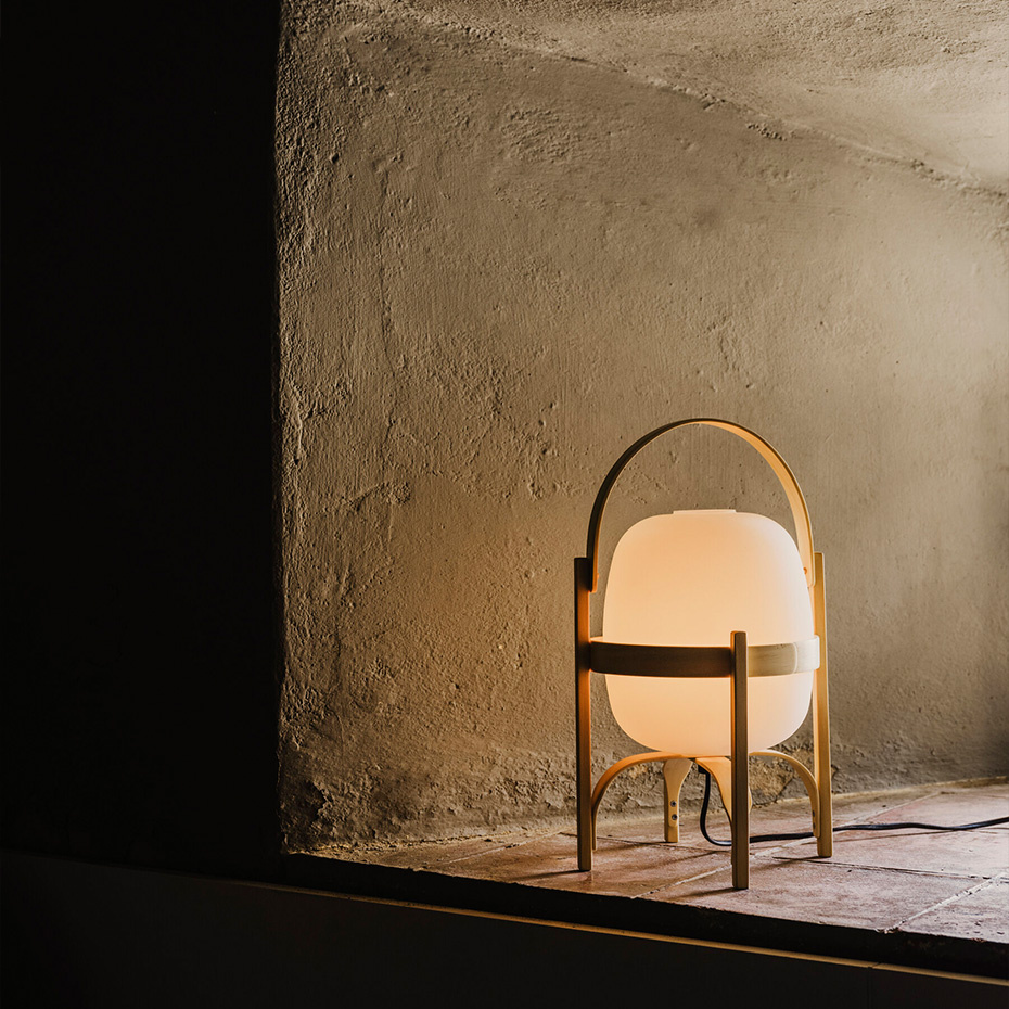 Cestita Bordslampa Opal Glass