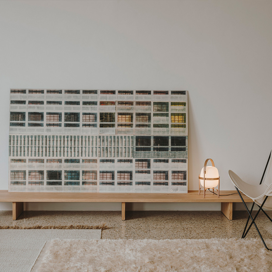 Cestita Bordslampa Opal Glass