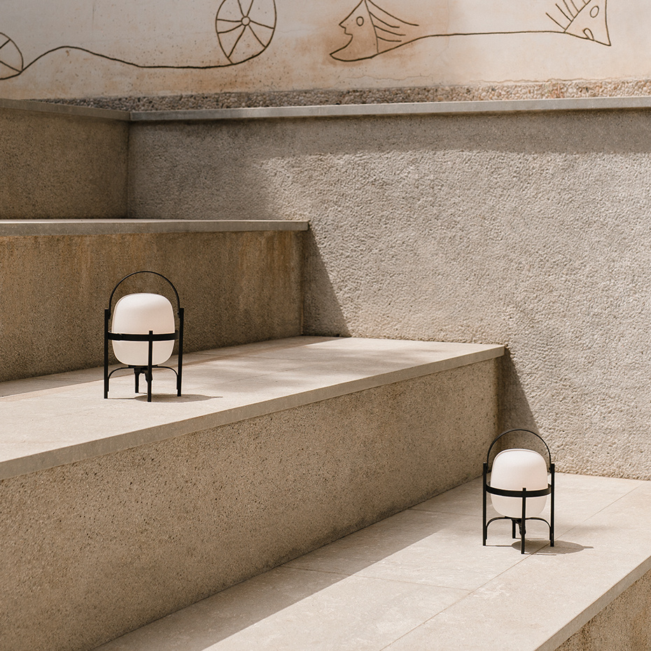 Cestita Alubat Bordslampa Black