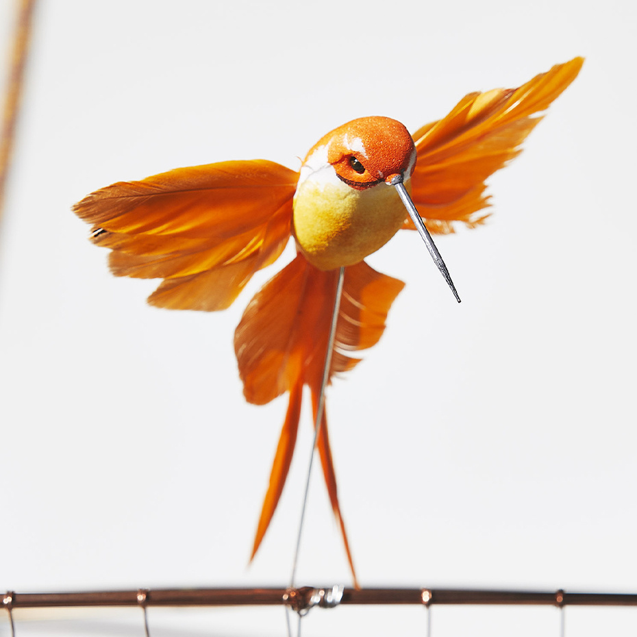 Fågellampa Mini Lampe Volière Bordslampa