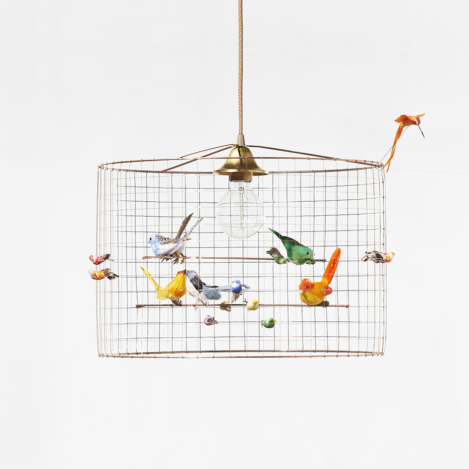 Fågellampa Petite Volière Pendel