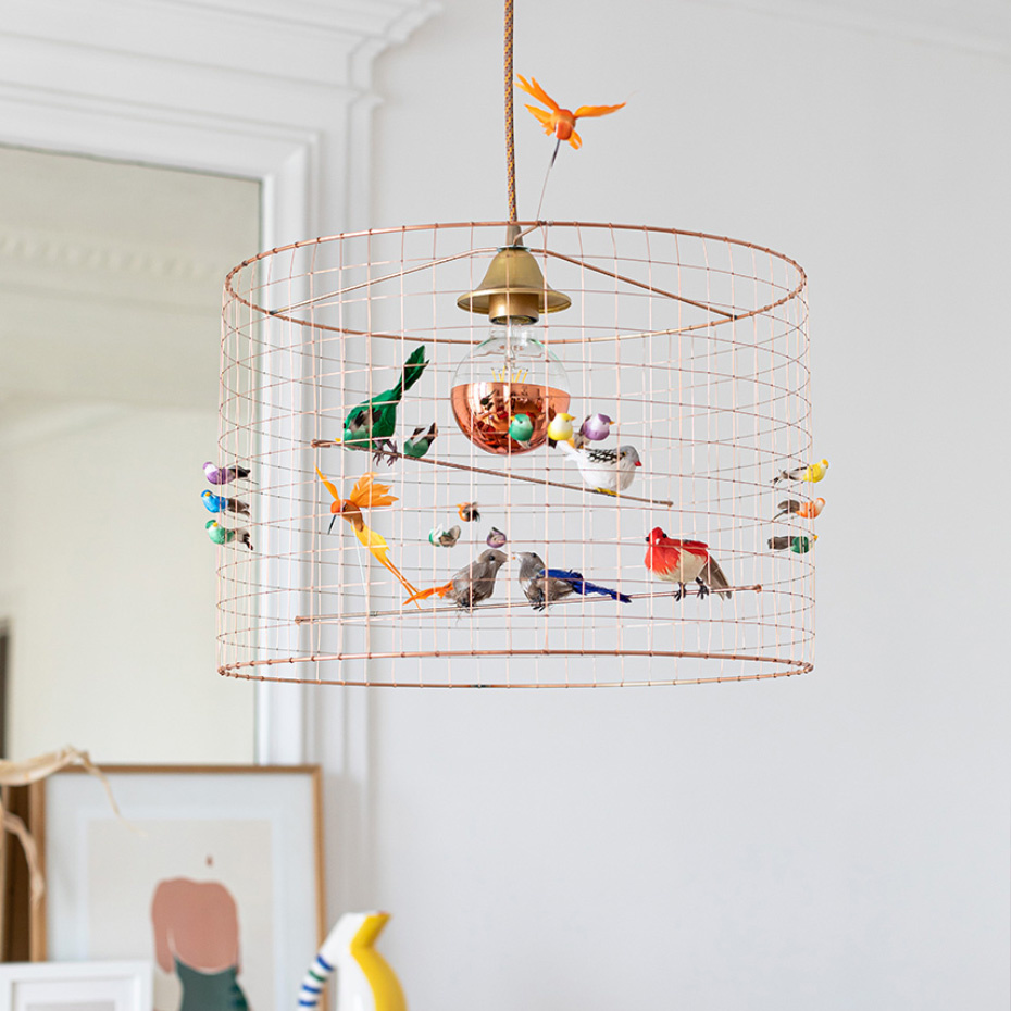 Fågellampa Petite Volière Pendel