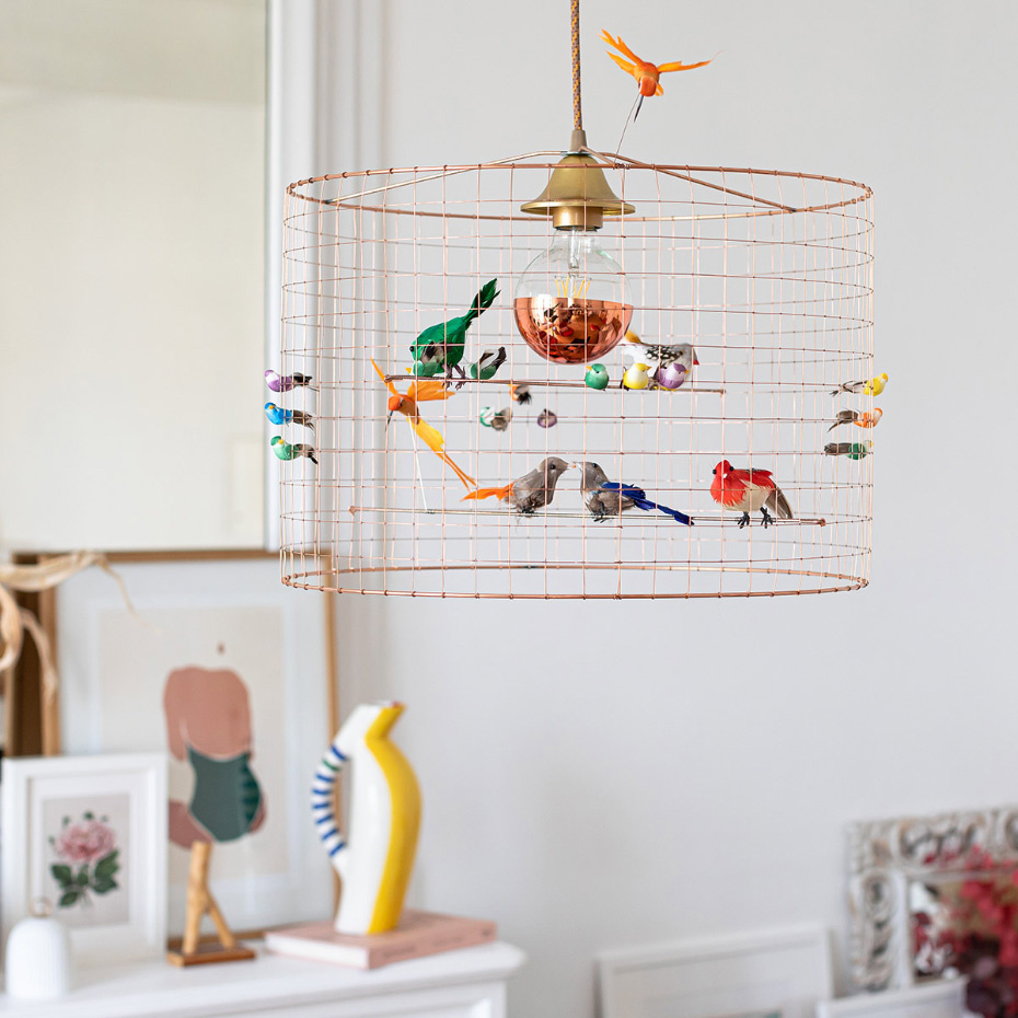 Fågellampa Petite Volière Pendel