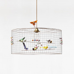 Fågellampa Demi-Grande Volière Pendel Fågellampa Demi-Grande Volière Pendel