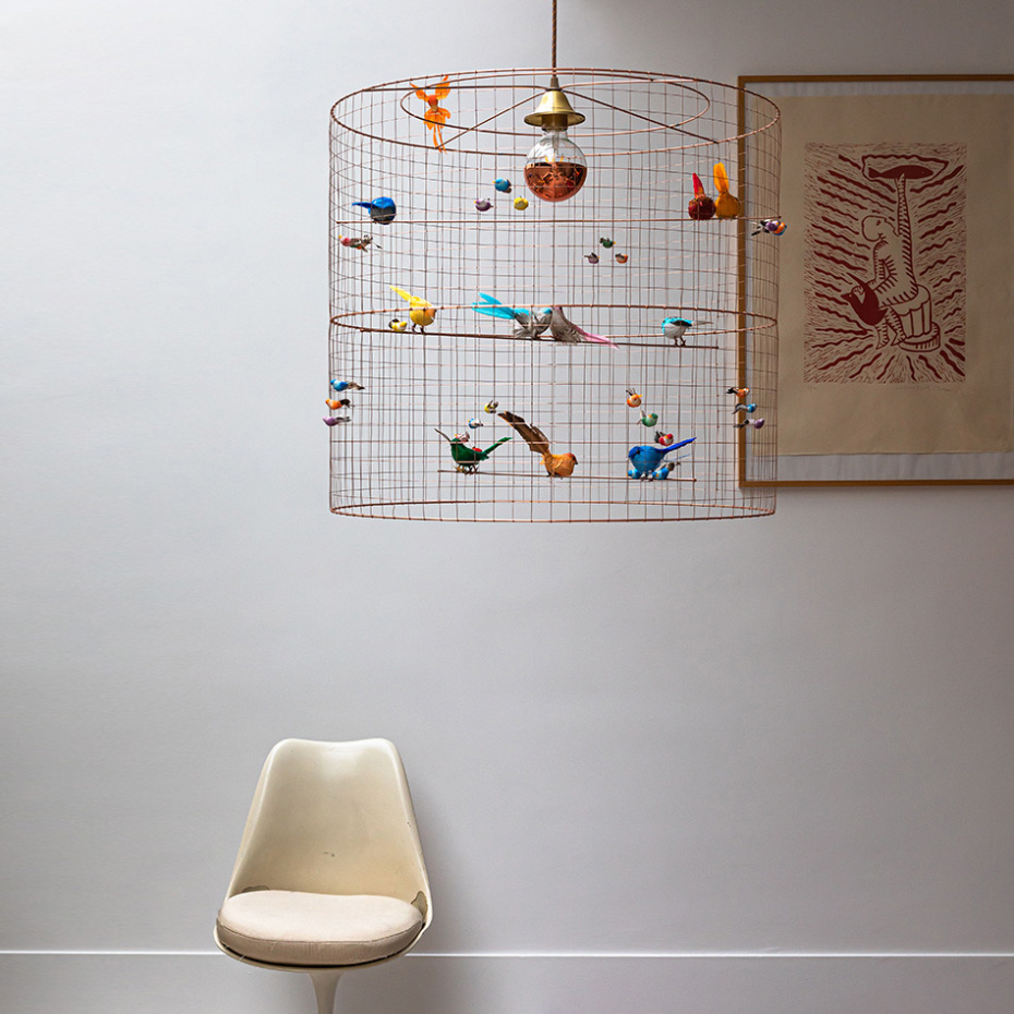 Fågellampa Grande Volière Pendel