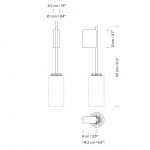 Cirio Vägglampa White Porcelain Cirio Vägglampa White Porcelain