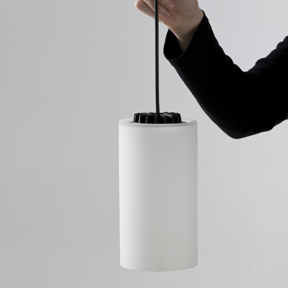 Cirio Simple Pendel White/White Porcelain