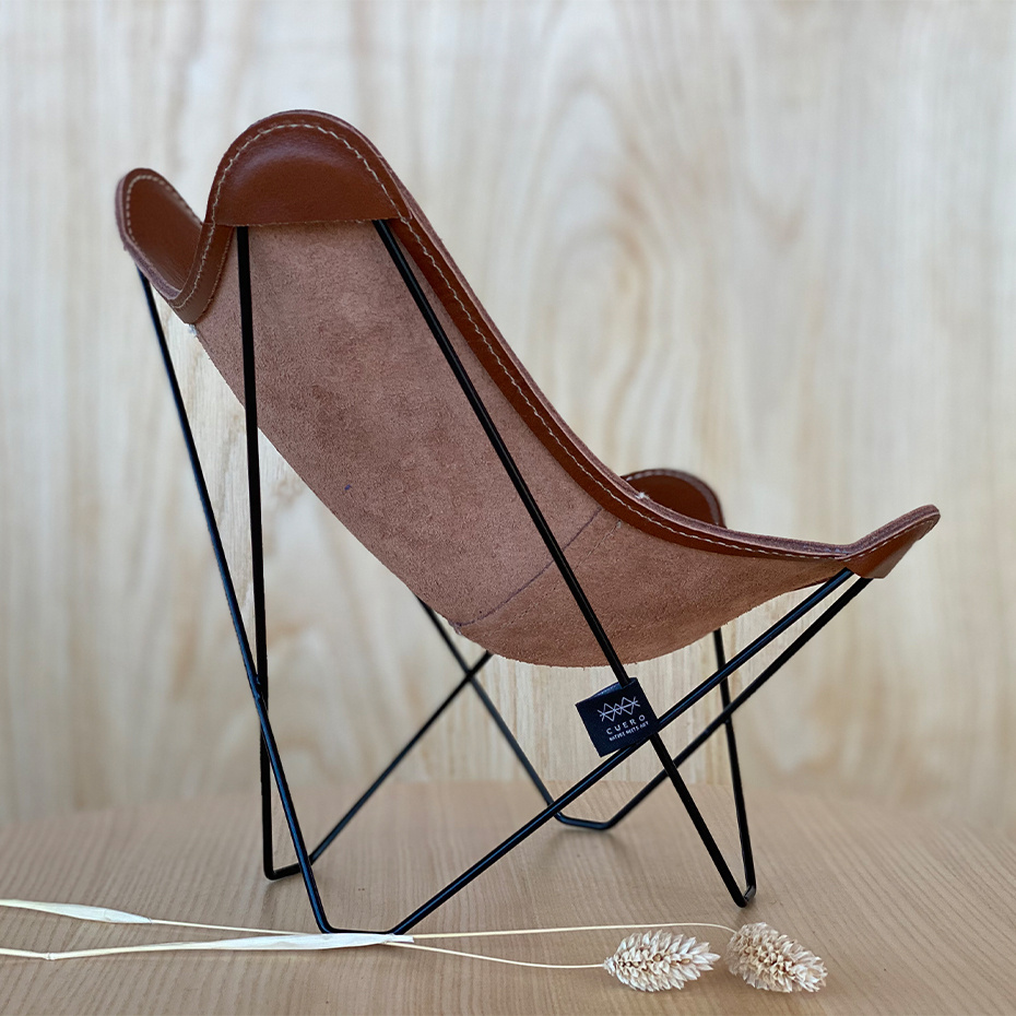 Miniature Mariposa Fåtölj Chocolate/Black