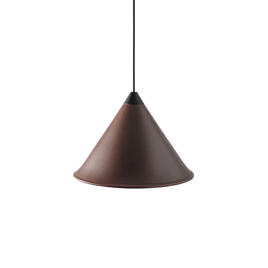 Leather Cone Namibia Pendel 45cm Chocolate/Black