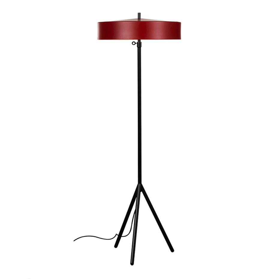 Cymbal 46 Golvlampa Röd