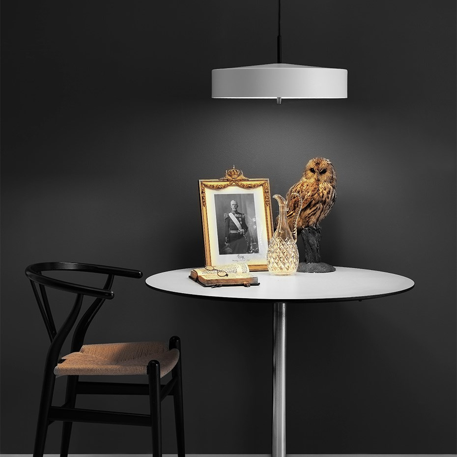 Cymbal 46 Pendel Vit/Svart