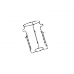 D 45 Skärmlyra Krom D 45 Skärmlyra Krom