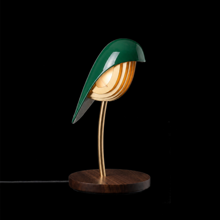 Bird Bordslampa Emerald Green Limited Edition