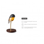 Bird Bordslampa Emerald Green Limited Edition Bird Bordslampa Emerald Green Limited Edition