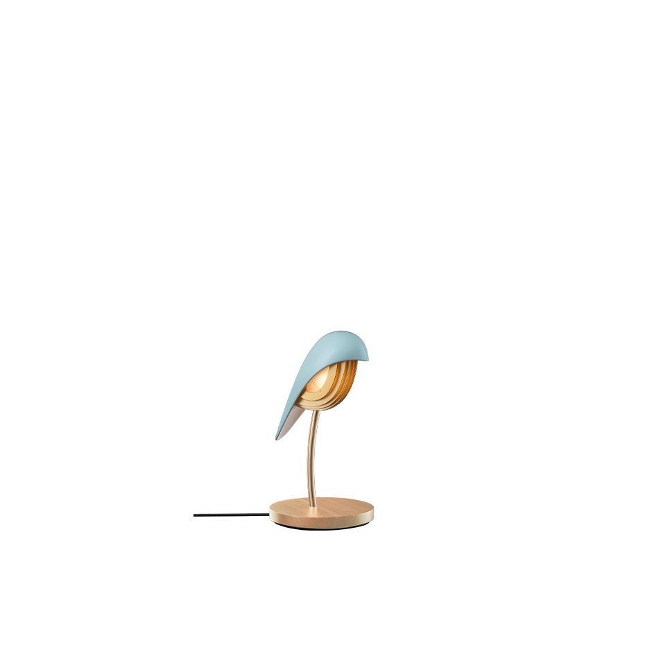 Bird Bordslampa Aqua Blue