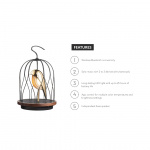 Jingoo Bordslampa & Bluetooth Högtalare Ivory White Jingoo Bordslampa & Bluetooth Högtalare Ivory White