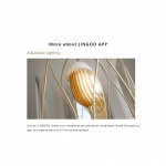 Jingoo Bordslampa & Bluetooth Högtalare Ivory White Jingoo Bordslampa & Bluetooth Högtalare Ivory White