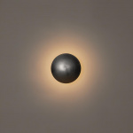 Disco Vägglampa Medium Satin Nickel Disco Vägglampa Medium Satin Nickel