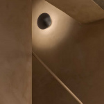 Disco Vägglampa Medium Satin Nickel Disco Vägglampa Medium Satin Nickel