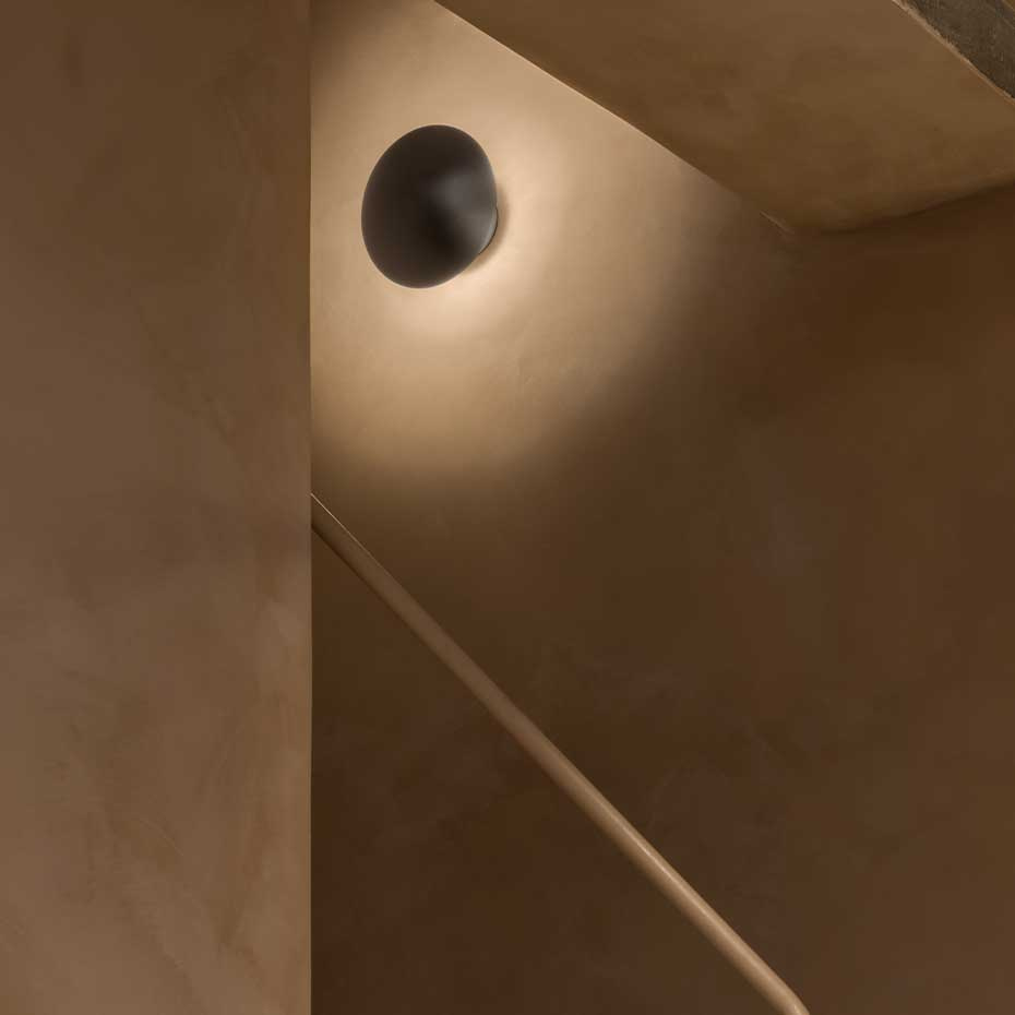 Disco Vägglampa Large Satin Nickel