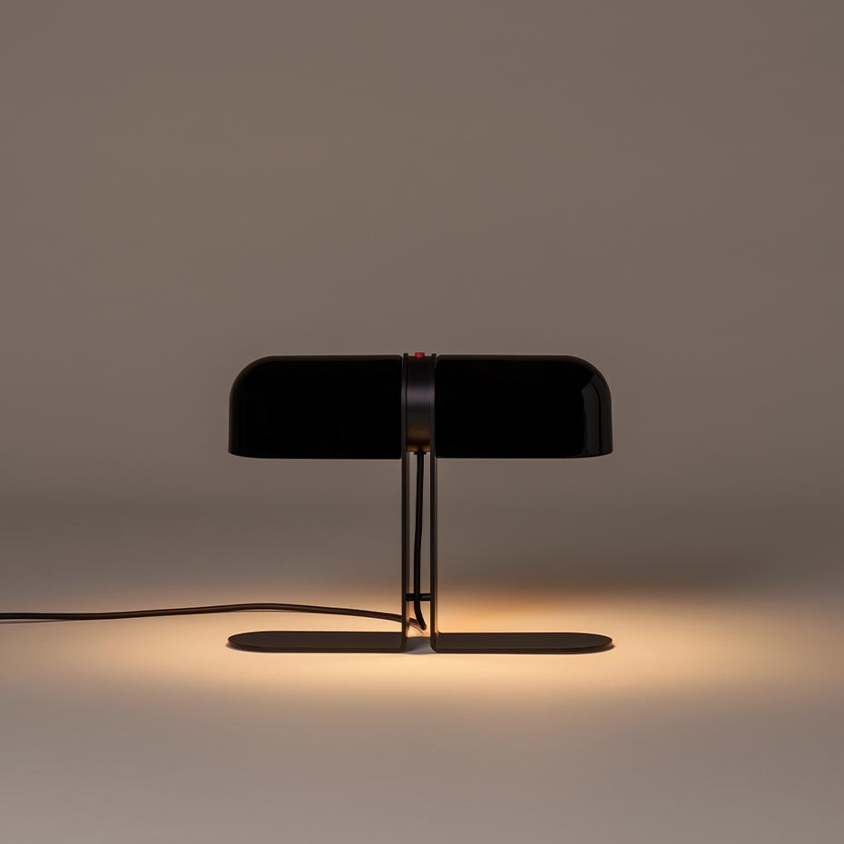 Duo Bordslampa Opaque Black