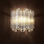 Vittoria Vägglampa Nickel/Clear Glass Vittoria Vägglampa Nickel/Clear Glass