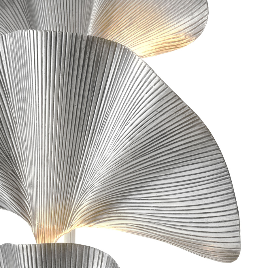 Las Palmas Golvlampa Tarnished Silver Plated