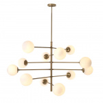 Tortora Ljuskrona Antique Brass/Opal Glass Tortora Ljuskrona Antique Brass/Opal Glass