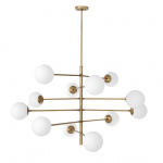 Tortora Ljuskrona Antique Brass/Opal Glass Tortora Ljuskrona Antique Brass/Opal Glass