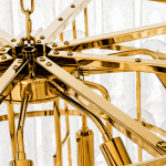 Riveria Ljuskrona Gold/Frosted Glass Riveria Ljuskrona Gold/Frosted Glass