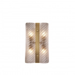 Positano Vägglampa Antique Brass/Hand Blown Glass Positano Vägglampa Antique Brass/Hand Blown Glass