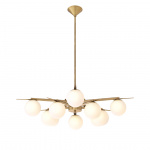 Venezia Ljuskrona Antique Brass/Opal Glass Venezia Ljuskrona Antique Brass/Opal Glass