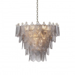 Verbier Ljuskrona Small Light Brushed Brass/Smoked Glass Verbier Ljuskrona Small Light Brushed Brass/Smoked Glass