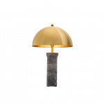 Absolute Bordslampa Antique Brass/Grey Marble Absolute Bordslampa Antique Brass/Grey Marble