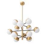 Cona Ljuskrona Small Antique Brass/Opal Glass Cona Ljuskrona Small Antique Brass/Opal Glass