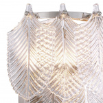 Verbier Vägglampa Nickel/Clear Glass Verbier Vägglampa Nickel/Clear Glass