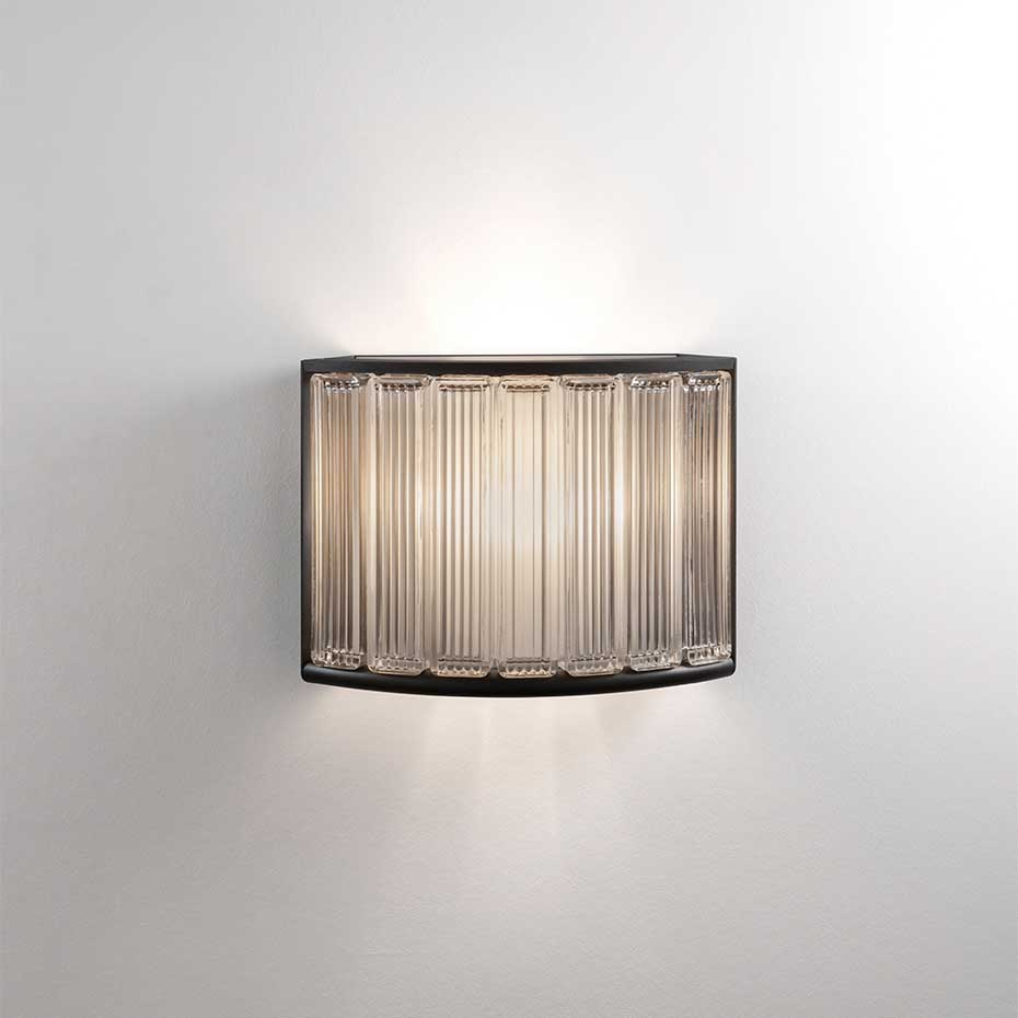 Estadio Vägglampa Texturized Black