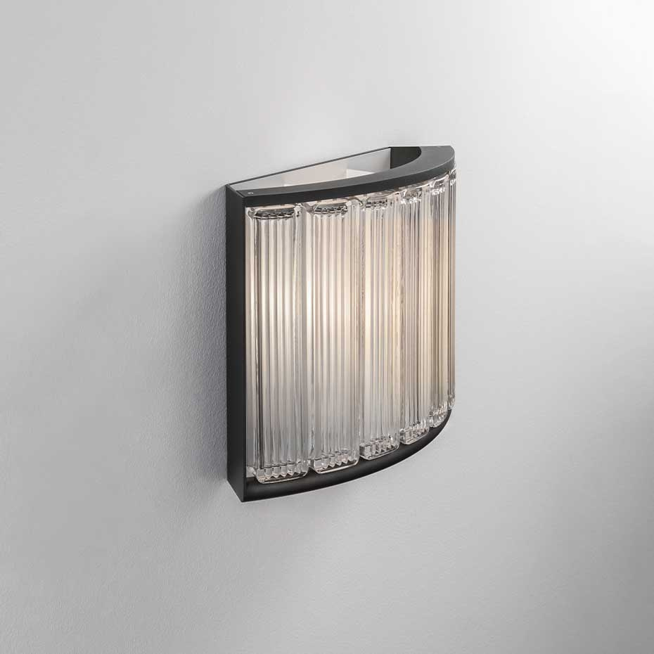 Estadio Vägglampa Texturized Black