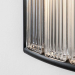 Estadio Vägglampa Texturized Black Estadio Vägglampa Texturized Black